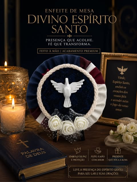 Divino de mesa — azul e vinho